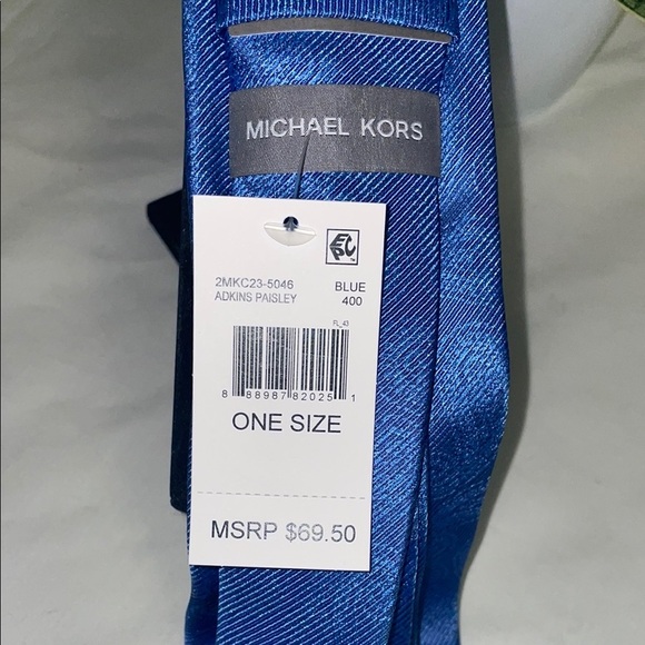 MICHAEL Michael Kors Blue Tie - Picture 2 of 3